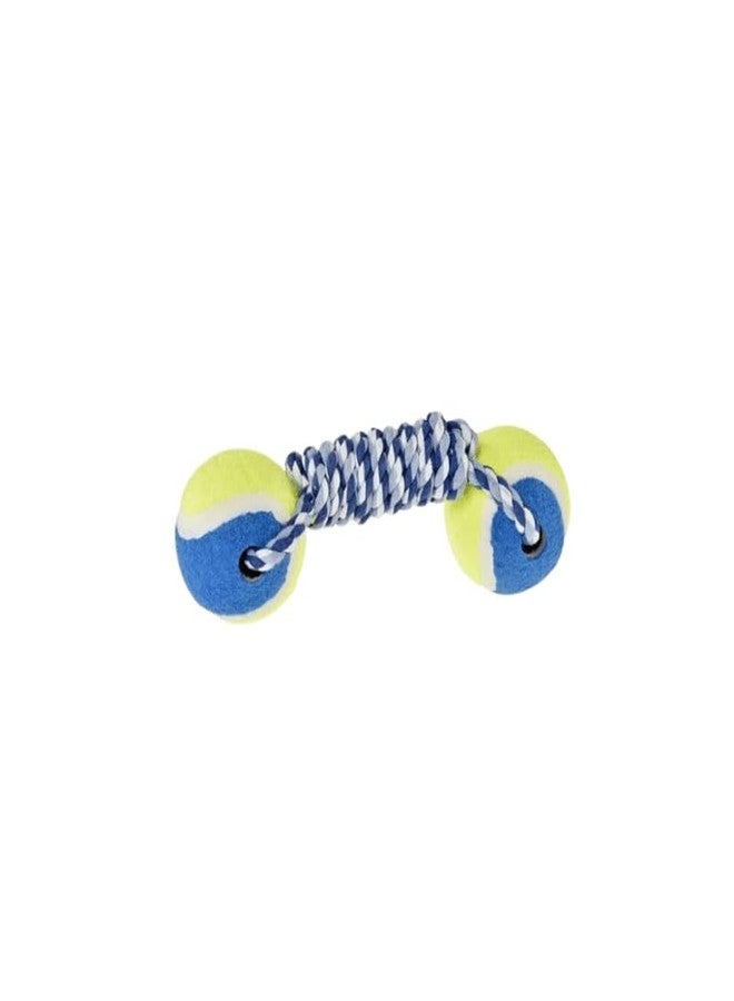 Misu Pet Store Toy with Two Round Ends Linked by Soft Piece fits pet Play or bite During Home or Yard toss time Works Well for Push Hold or Light Indoor Activity on mat or Floor Yellow - Image 2